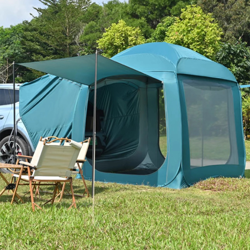 Barraca traseira de carro ereç - Outdoor Camping Car Tail Tent avaliação e preço