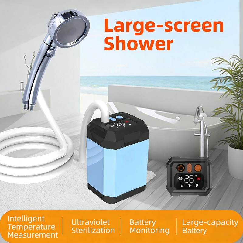 Chuveiro Portátil para Camping - Outdoor Camping Showers avaliação e preço