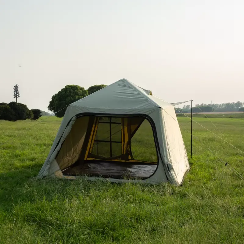 Tenda Inflável Portátil de Tec - Outdoor Camping Tent Waterproof avaliação e preço