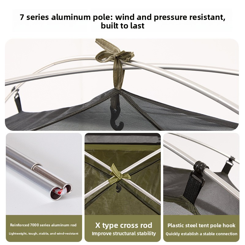 Barraca de Camping para Hiking - Outdoor Camping Tent Waterproof avaliação e preço
