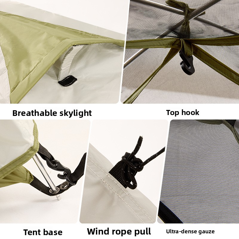 Barraca de Camping para Hiking - Outdoor Camping Tent Waterproof avaliação e preço