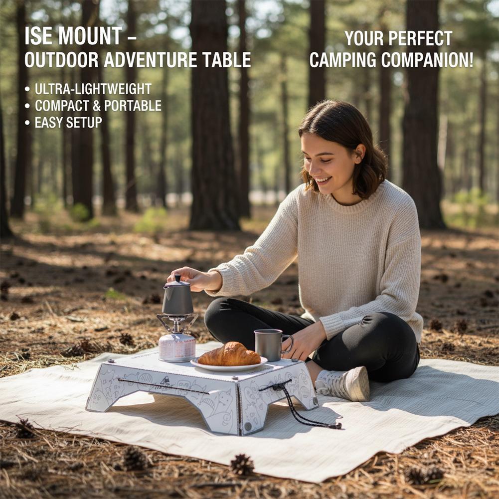 Mesa Dobrável de Plástico PP p - Outdoor Camping Bin avaliação e preço