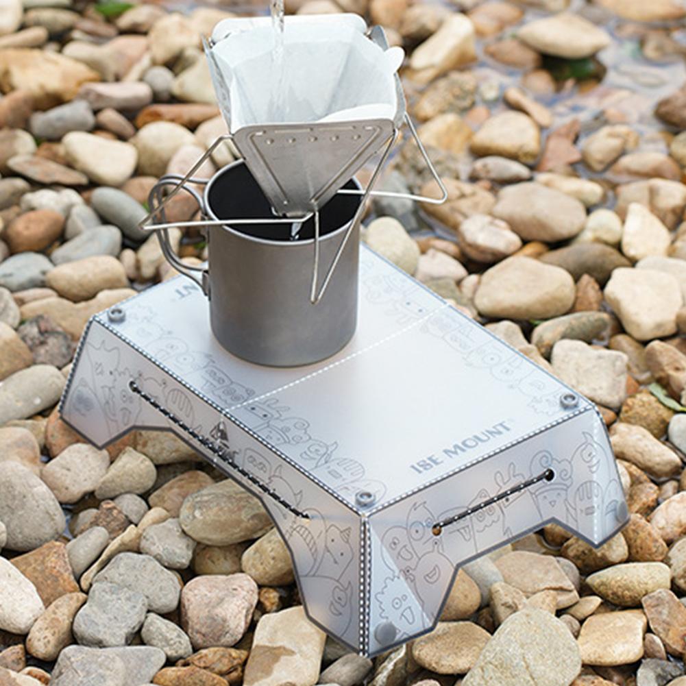 Mesa Dobrável de Plástico PP p - Outdoor Camping Bin avaliação e preço