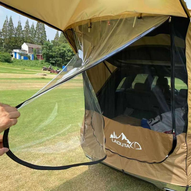 Carro tronco tenda auto toldo  - Outdoor Camping Car Tail Tent avaliação e preço