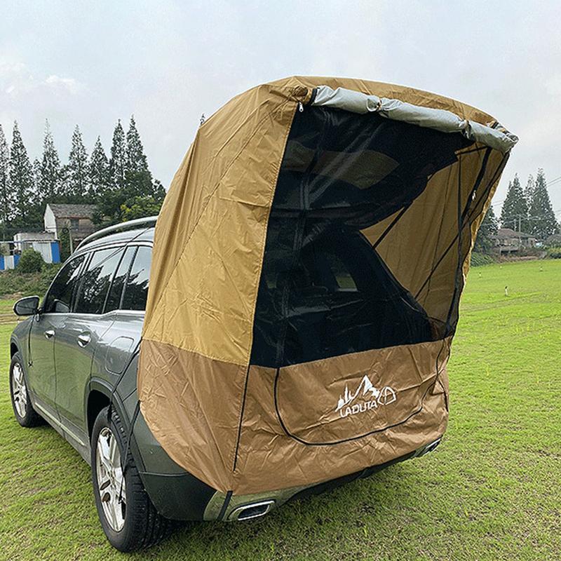 Carro tronco tenda auto toldo  - Outdoor Camping Car Tail Tent avaliação e preço