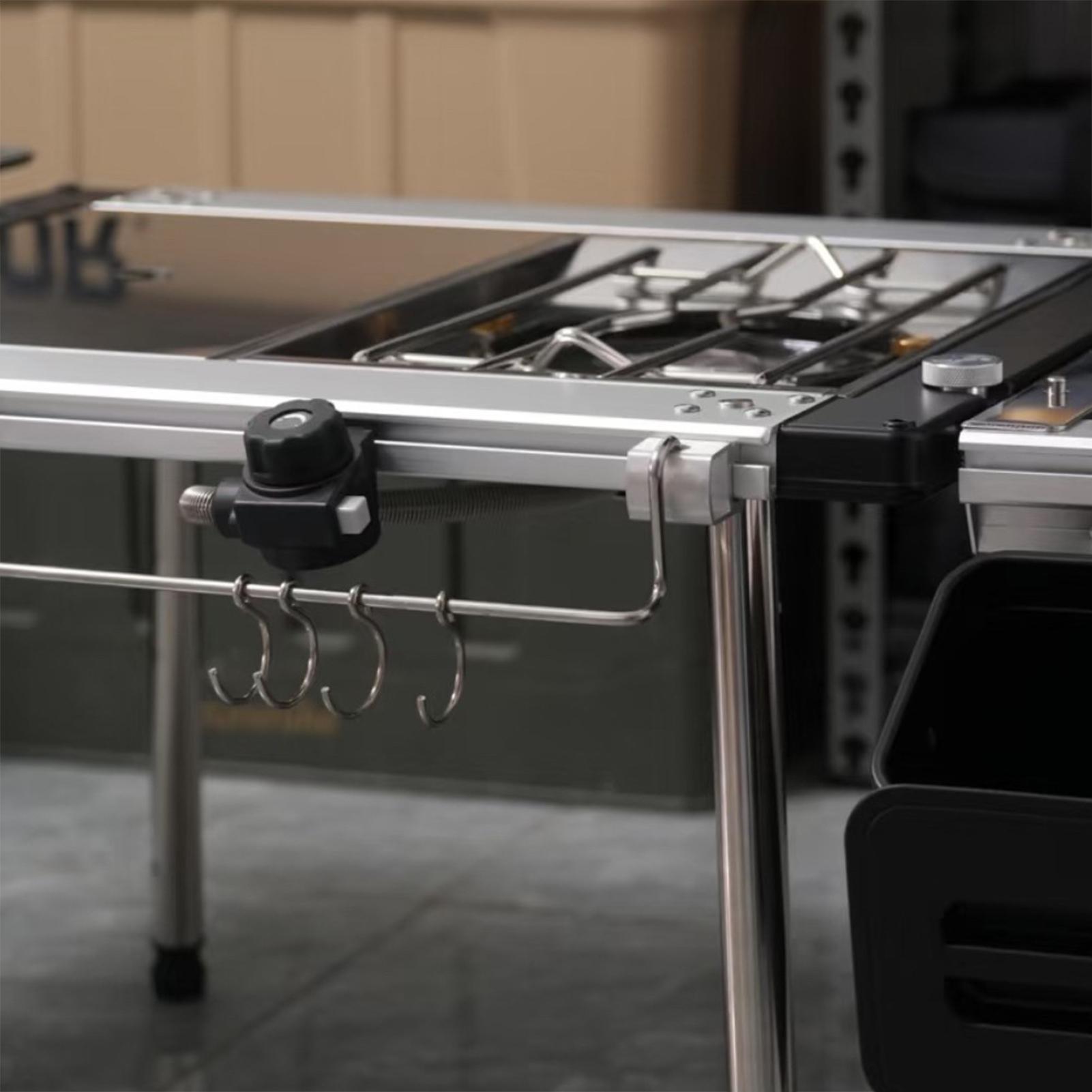 Fivela deslizante para mesa de - Outdoor Camping Kitchen Setup avaliação e preço