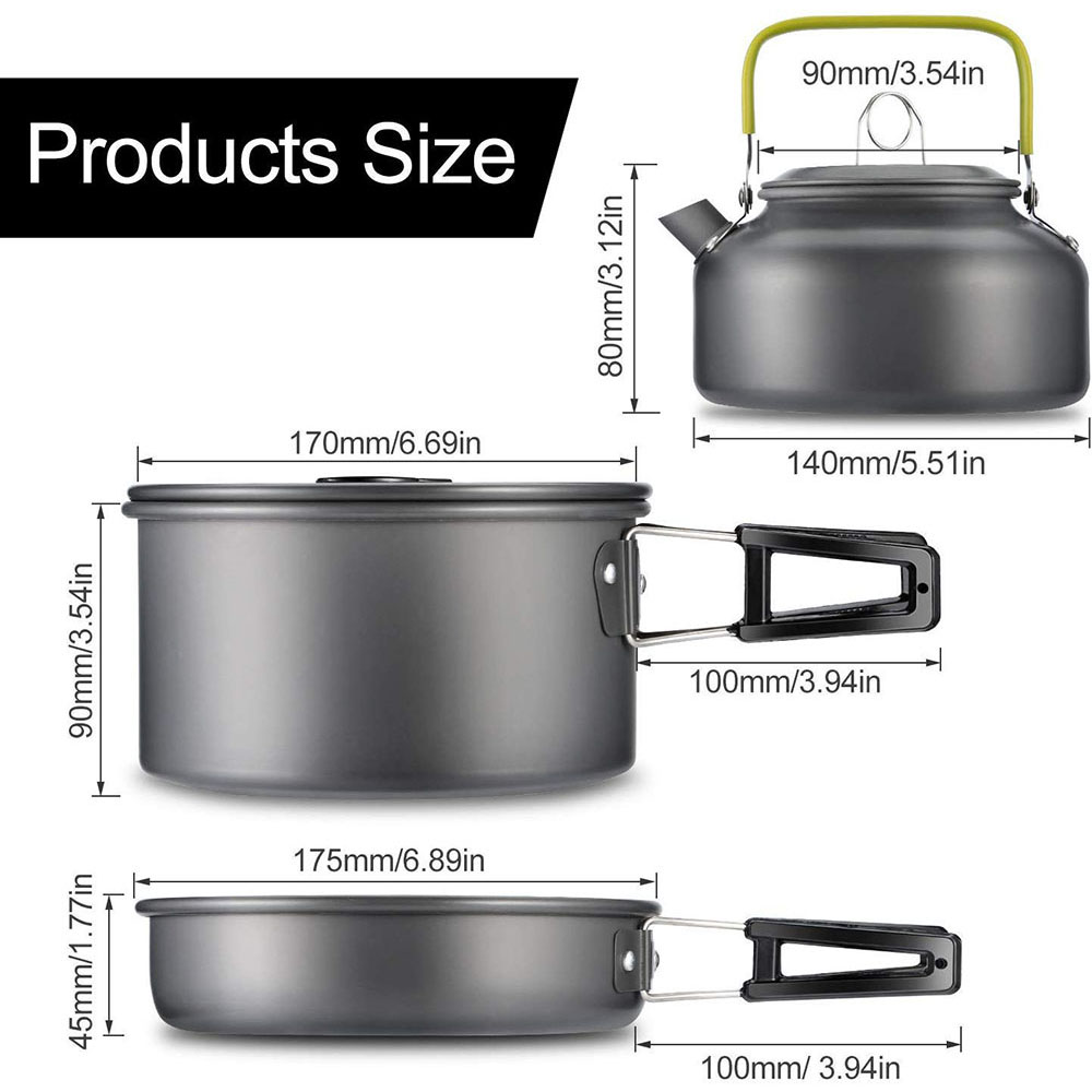 Conjunto de Utensílios de Cozi - Outdoor Camping Uk avaliação e preço