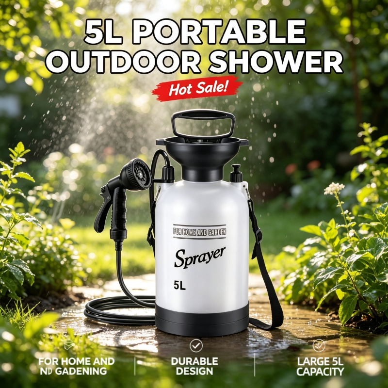 Chuveiro Portátil de Camping 5 - Outdoor Camping Showers avaliação e preço